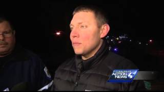 Suspicious, leaking gas tanks shut down busy intersection