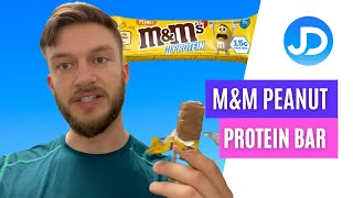 M\&M Peanut Protein Bar Review