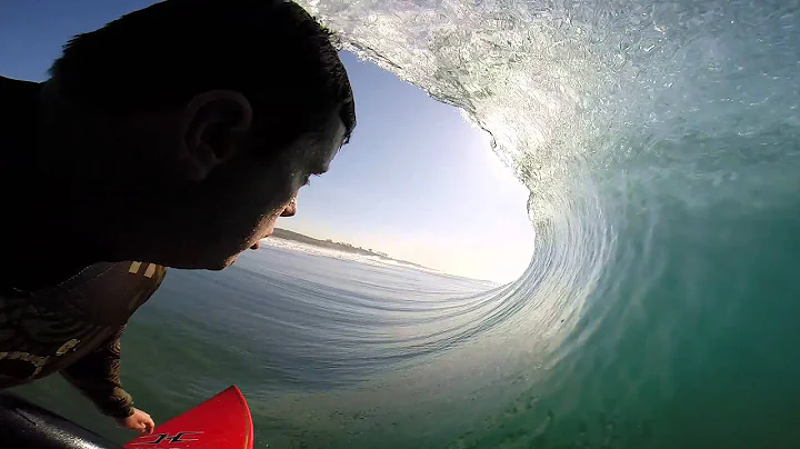 Russell Sadler - GoPro hand help barrel - Clip 1 o...