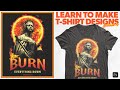 How To Design A Photo T-Shirt (Merch Design Ep.19)