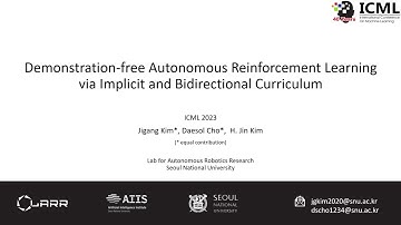 Demonstration-free Autonomous Reinforcement Learning via Implicit and Bidirectional Curriculum