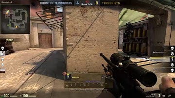 Sickest no-scope in the history of CSGO