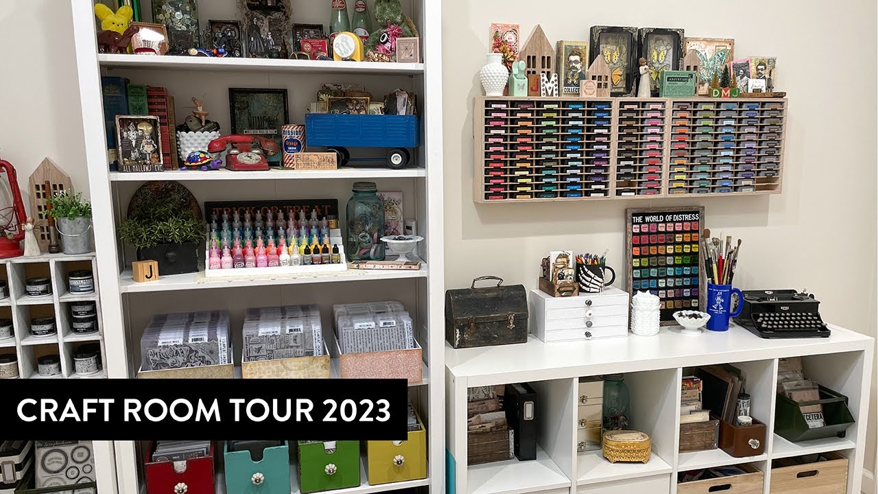 Craft Room Tour Update - The Scrap Shoppe