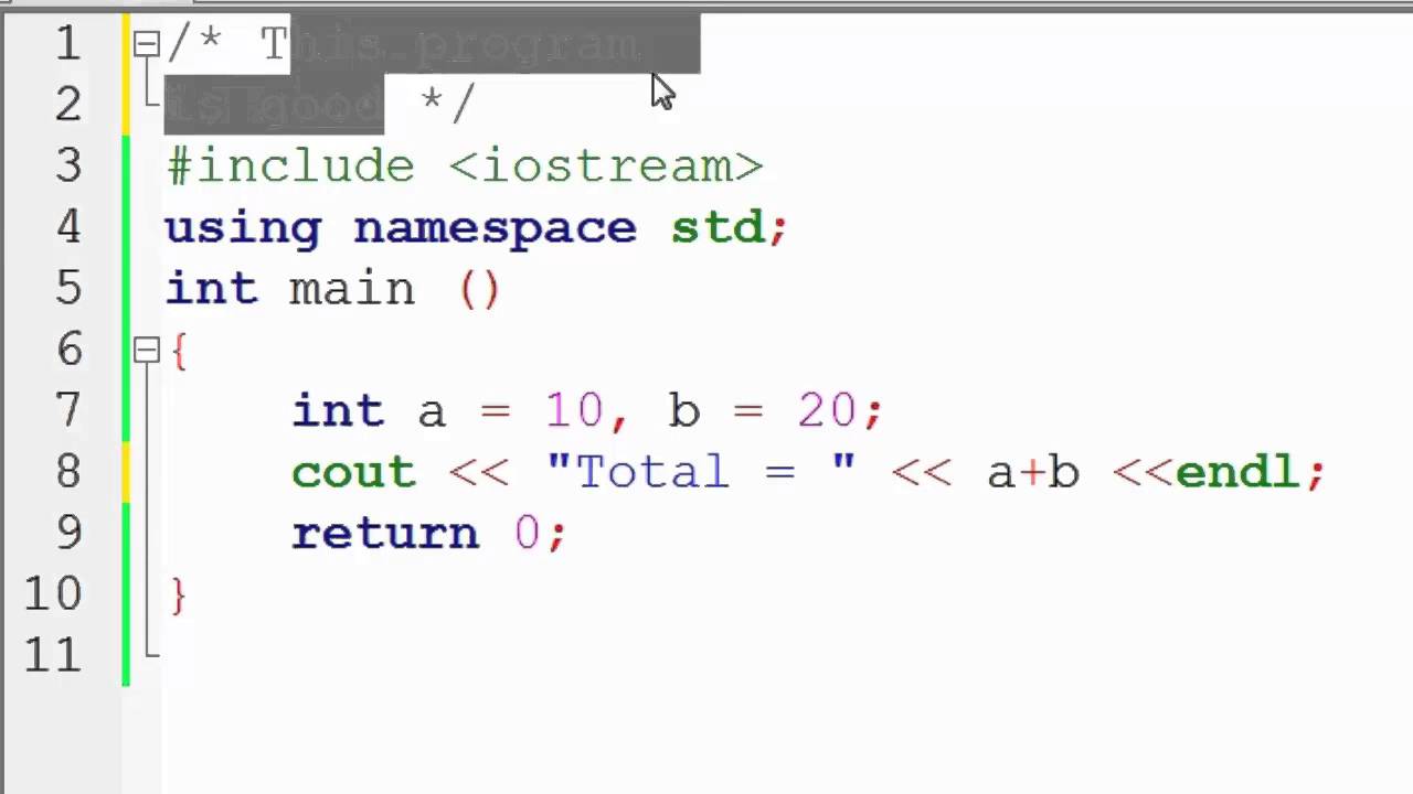 34. Comments in C++ (Hindi) - YouTube