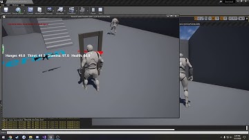 Unreal Engine C++ Multiplayer Survival Series #33: "Door Open/Close"