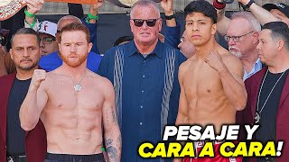 Canelo contra Jaime Munguia • Pesaje Completo y cara a cara!