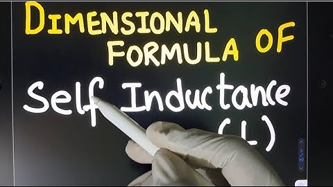 trick to find dimensional formula of Inductance #physicsformulas #dimensionalformulas 🥳🇮🇳❤️😄