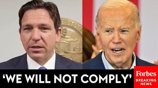 BREAKING NEWS: DeSantis Says Florida Will Not Comply With Biden Title IX Gender Identity Rules