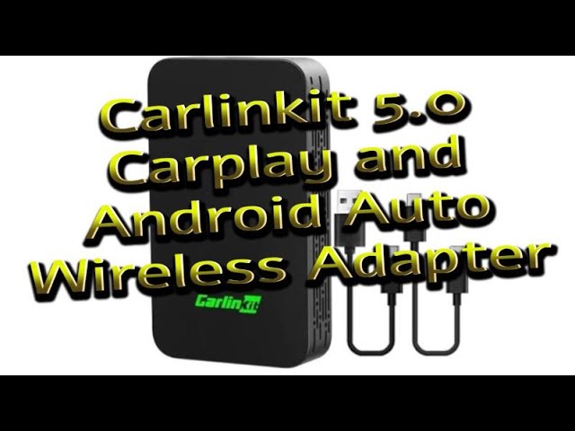 Carlinkit 5.0 Adaptador Inalambrico Carplay Androidauto