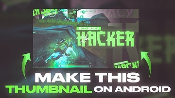 Make This Amazing Pubg Mobile Montage Thumbnail | BGMI Montage Thumbnail TUTORIAL | Shadow Gfx