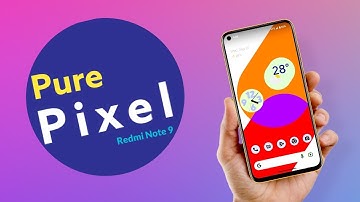 Pure Pixel look Redmi Note 9 | Pixys Os Android 13 custom rom for redmi note 9