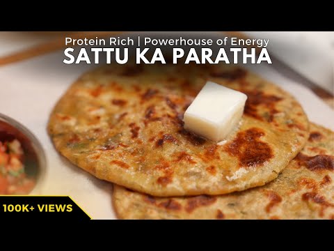 Bihar Special Sattu Paratha Recipe by Chef Amrita Raichand |  High Protein Meal at Home