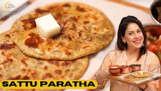 Bihar Special Sattu Paratha Recipe by Chef Amrita Raichand | High Protein Meal at Home