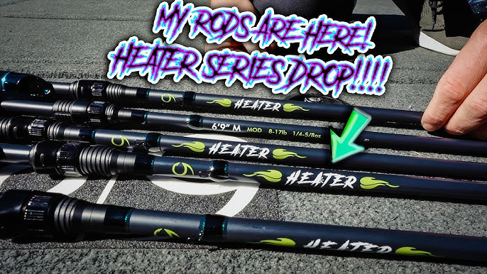 My New 6th Sense Fishing Rods Milliken, Sensory, and Lux rods