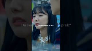 He lied about hating pink to his crush 😂 #kdrama #koreandrama #justdance #dancesportgirls