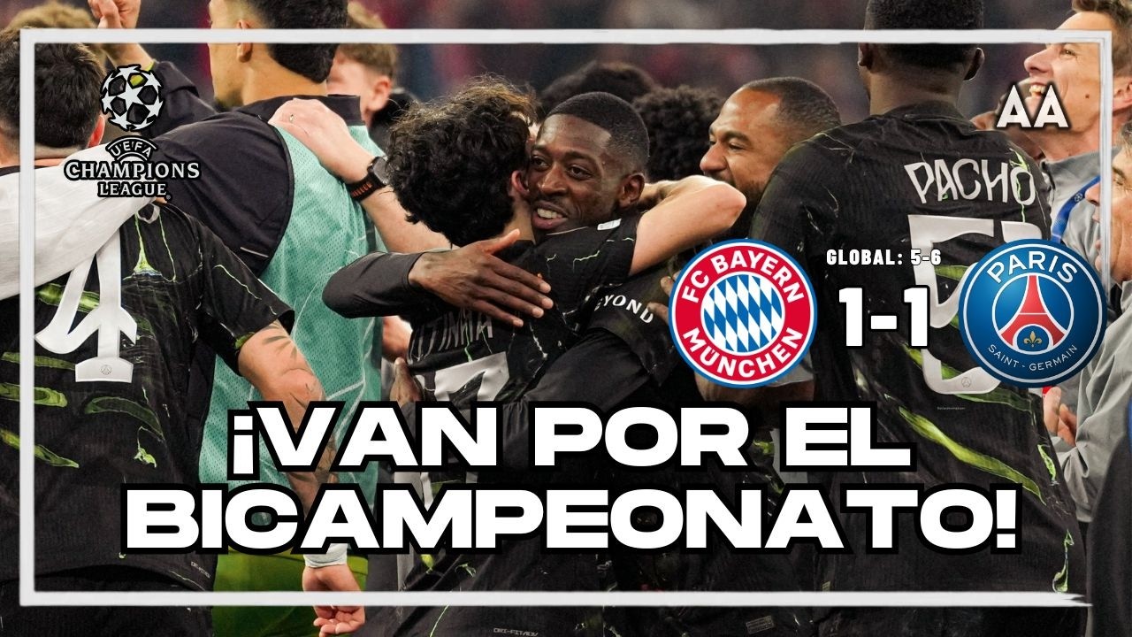 ¡PSG A LA FINAL DE LA CHAMPIONS LEAGUE! Eliminan al Bayern y buscan el ...