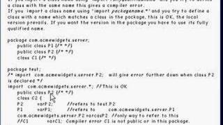 Celebrity Java Tutorial 4.10 Packages Part 10/12 -  class name clashes Net Worth