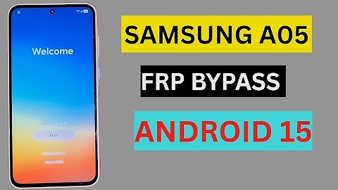 Samsung A055f Frp Bypass Android 15 | Samsung A05 Frp Bypass Android Version 15 | Google Chacha ✌️