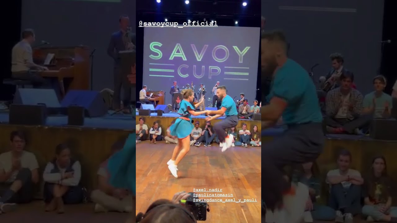 Savoy Cup 2023 | @axel.nadir @paulinatomasin @swingdance_axel_y_pauli
