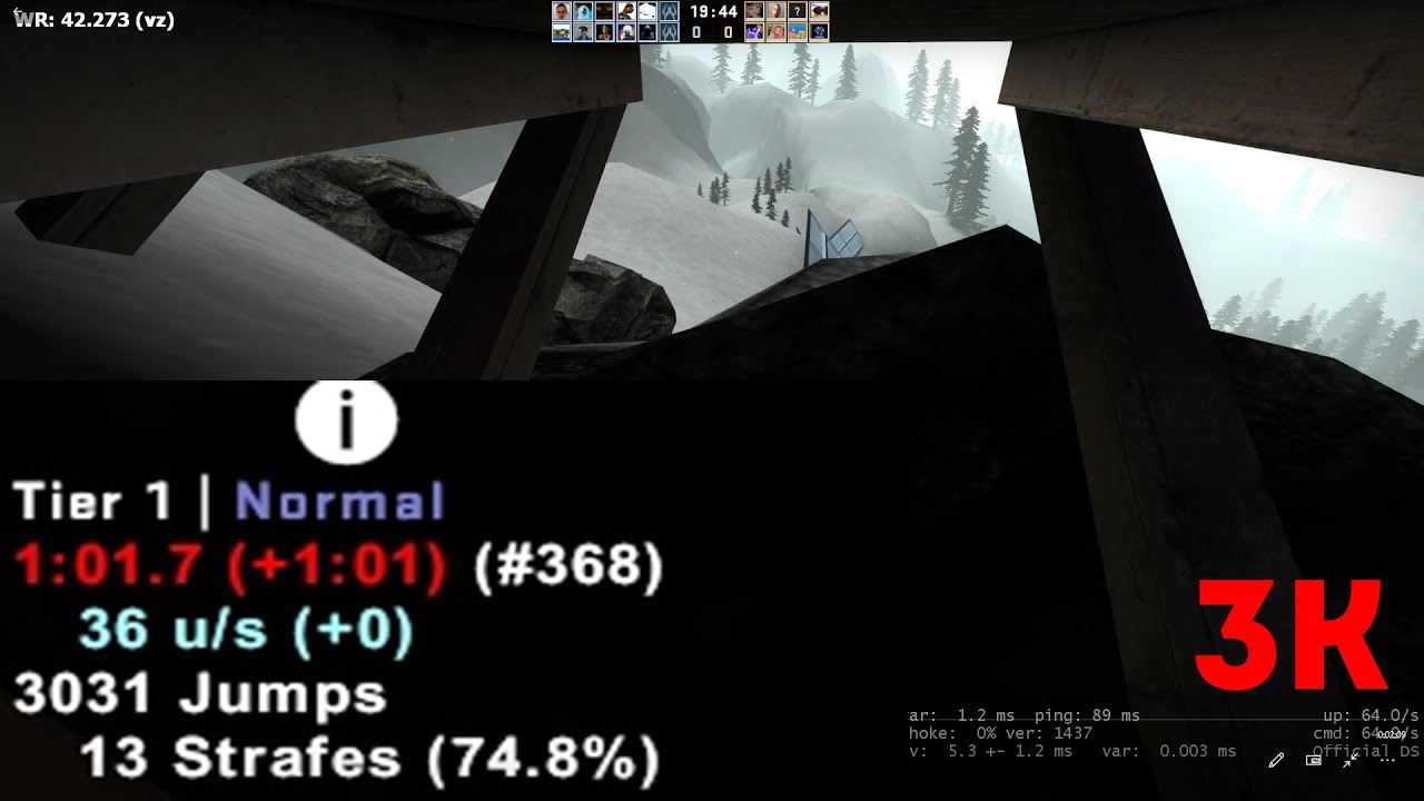 3k JUMPS SURFING CS GO - YouTube