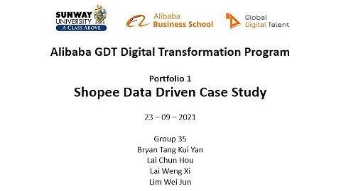 Group 35  - Case Study on Shopee (Data Driven)