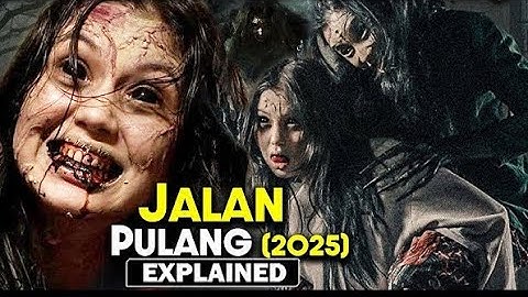  Latest 2025 Indonesian Horror JALAN PULANG Explained in Hindi | horror movie explanation 
