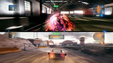 Blur Split Screen gameplay two players