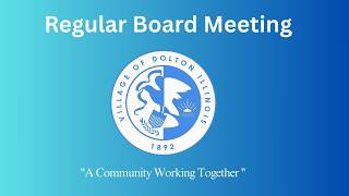 Regular Board Meeting August 3, 20265