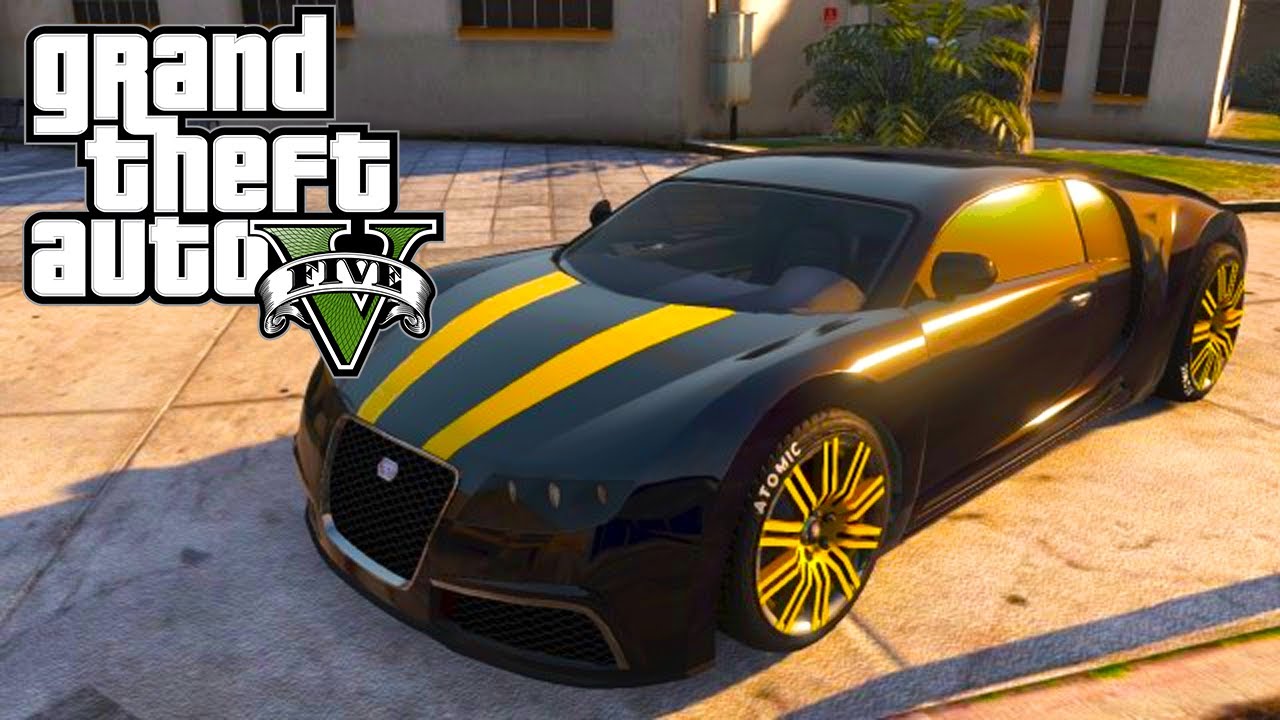 Localização do Bugatti Veyron no GTA 5