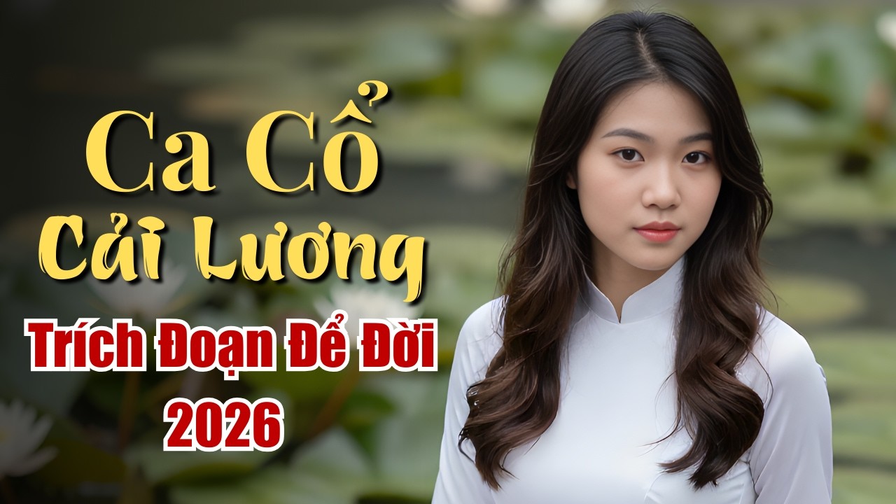 Ca Cổ Cải Lương Trích Đoạn Để Đời 2026 - Cặp Đôi Ca Cổ Được Yêu Thích Nhất Hiện Nay