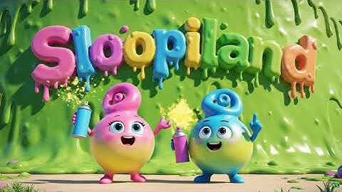 Learn Colors with Sil & Sol! 🎨 Sloopiland - New Educational Series for Kids🩷💛💙
