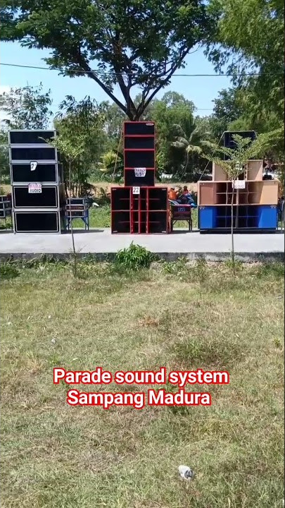 Parade sound system Sampang Madura #soundbalap