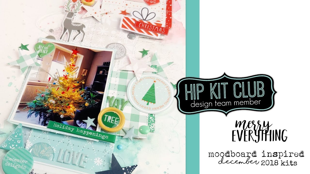 MoodboardInspiredLayout with Jana card making happy birthday