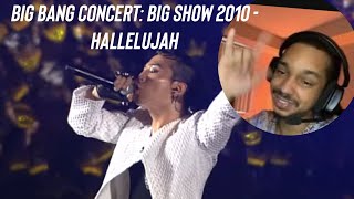 American Reacts to  Big Bang Concert: Big Show 2010 - Hallelujah | first time watching |