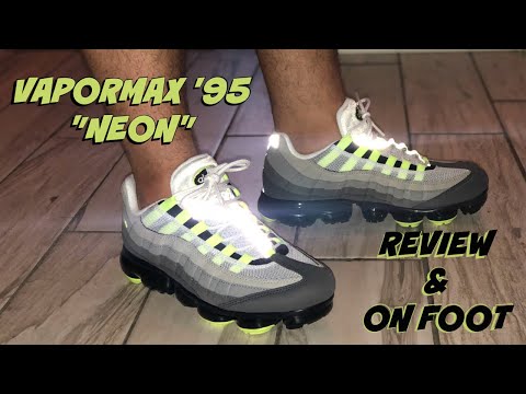 nike air vapormax 95 on feet