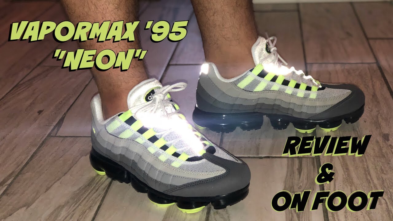 nike vapormax 95 neon