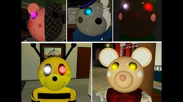 Piggy Hard Mode ALL JUMPSCARES