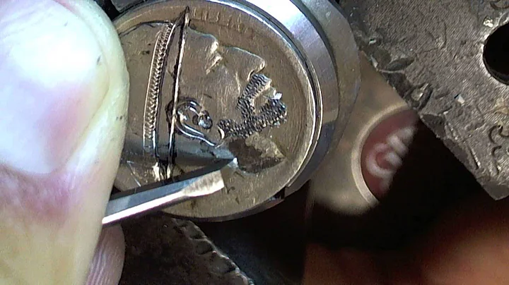 Hobo Nickel Part 2 Cutting Ear and Hat shapes. Kei...