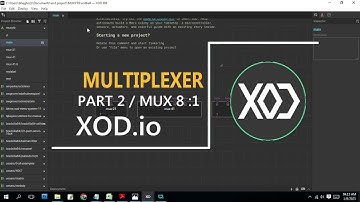 XOD | Part 2 : Build Multiplexer 8:1 From Node Visual  Program XOD.ioESP32 / ESP 8266 / ARDUINO