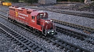 Part 1 A Garden railroad test | How does G scale rolling stock hold up on overnight