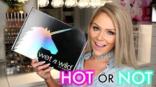 FULL FACE FIRST IMPRESSIONS | WET N WILD UNICORN MAKEUP