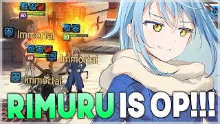 YOUR BUFFFS? NOW IT'S MY BUFFS!! (RIMURU GOES TO GUILDWAR) - Epic Seven