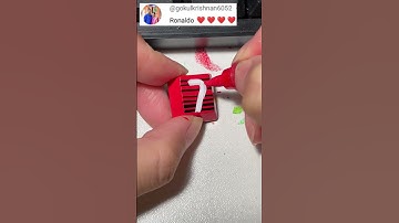 Drawing Cristiano Ronaldo jersey number 7 on the keyboard#diy #art #tiktok #trending #customkeys