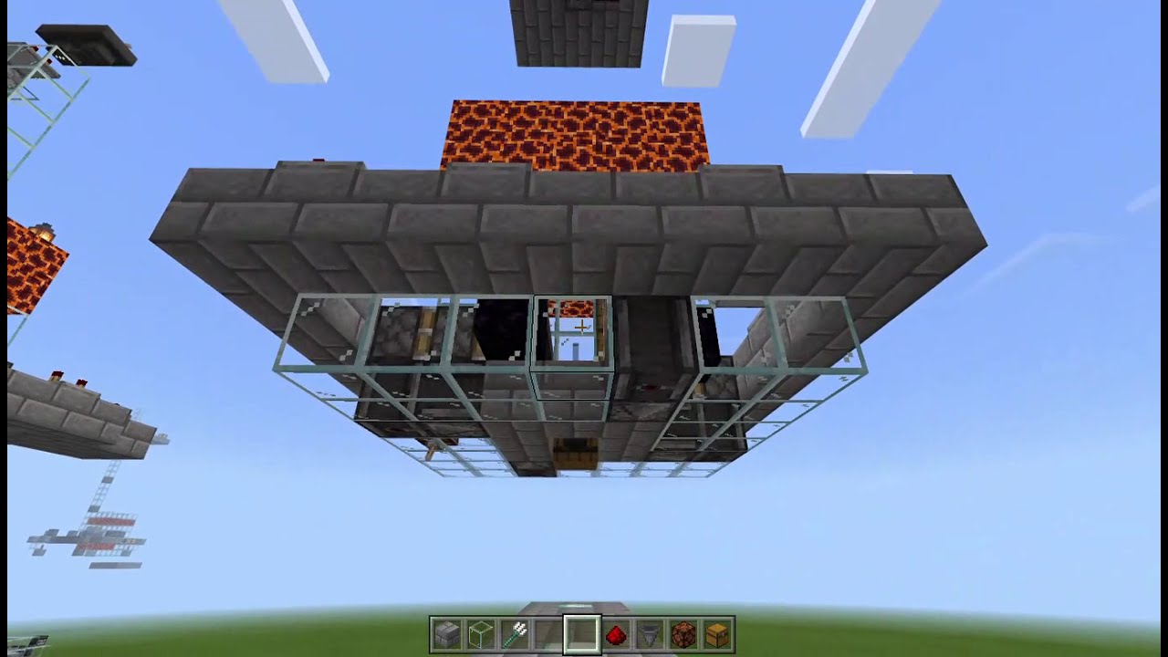 マインクラフト 統合版ver1 14 3 3ピストラ ピストントライデント式トラップ の機能性向上に関する試作 Minecraft Youtube