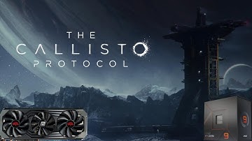 The Callisto Protocol Performance Benchmark Ryzen 9 7950X / RX 6800 XT - 1440p max. settings