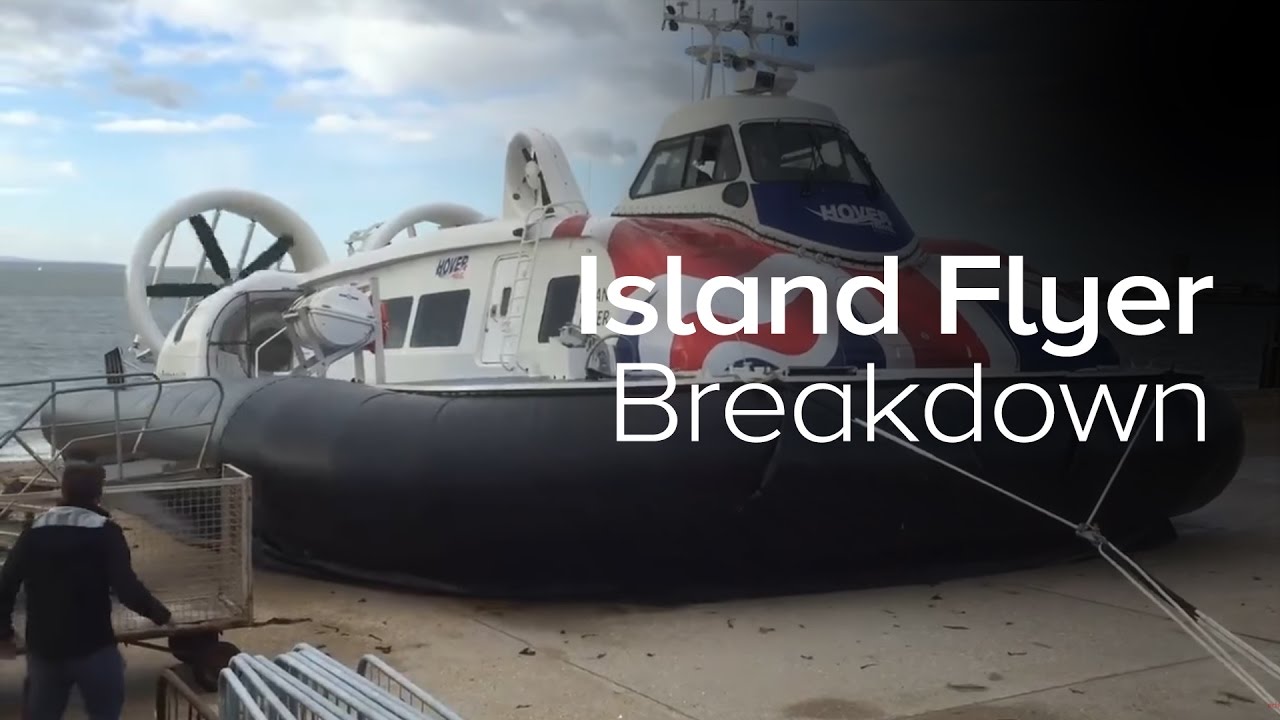 Island Flyer suffers mechanical breakdown at Southsea - Island Echo
