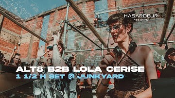 Lola Cerise B2B Alt8 |  Hasardeur - Junkyard Karlsruhe | 1 1/2 h Hard-hitting Techno-Set
