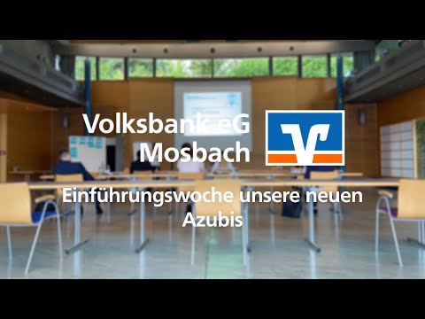 Einführungswoche unserer Azubis 2020 ? Volksbank eG Mosbach??