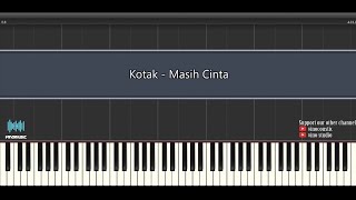 Tutorial Piano Kotak - Masih Cinta Versi Easy Keys ( C=do )