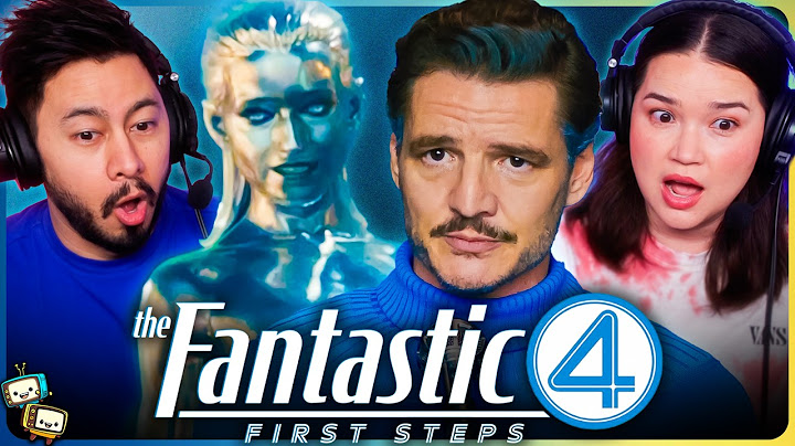 THE FANTASTIC FOUR: FIRST STEPS Official Trailer Reaction! | Marvel | Pedro Pascal | Vanessa Kirby
